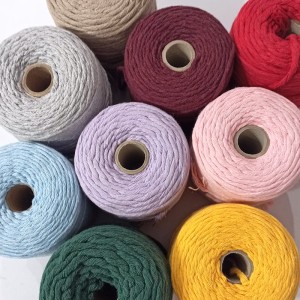 SZNUREK 3 MM BAWEŁNIANY DO MAKRAMY