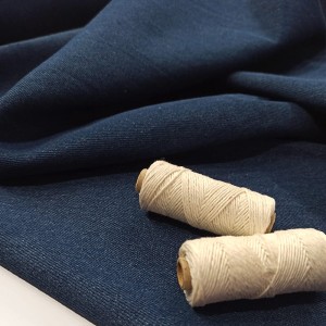 JEANS 100% BAWEŁNA - 330g, GRANATOWY