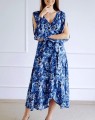 TKANINA WISKOZOWA - BLUE PAINT