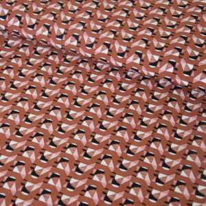 TKANINA WISKOZOWA - GEOMETRIC